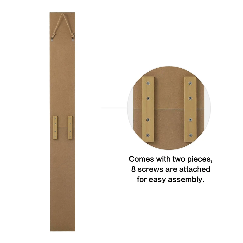 Glitzhome® 60'' Wooden ''Happy St. Patrick's Day'' Porch Sign