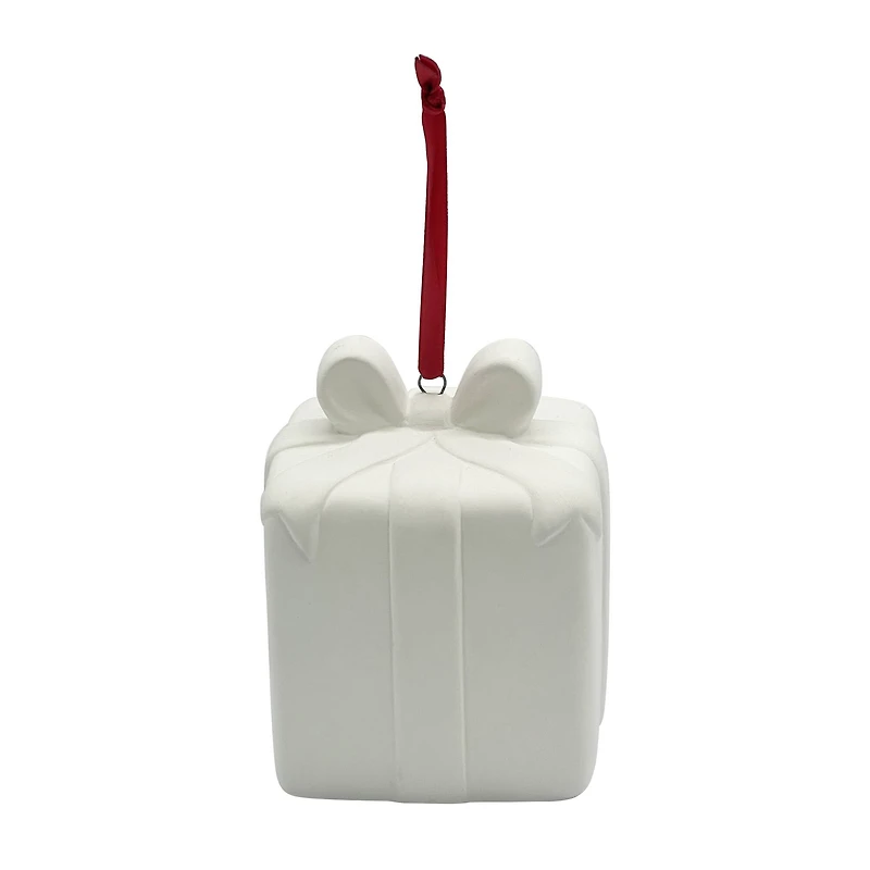 3.5" DIY Ceramic 3D Present Ornament by Make Market®
