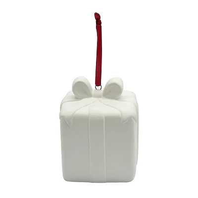 3.5" DIY Ceramic 3D Present Ornament by Make Market®