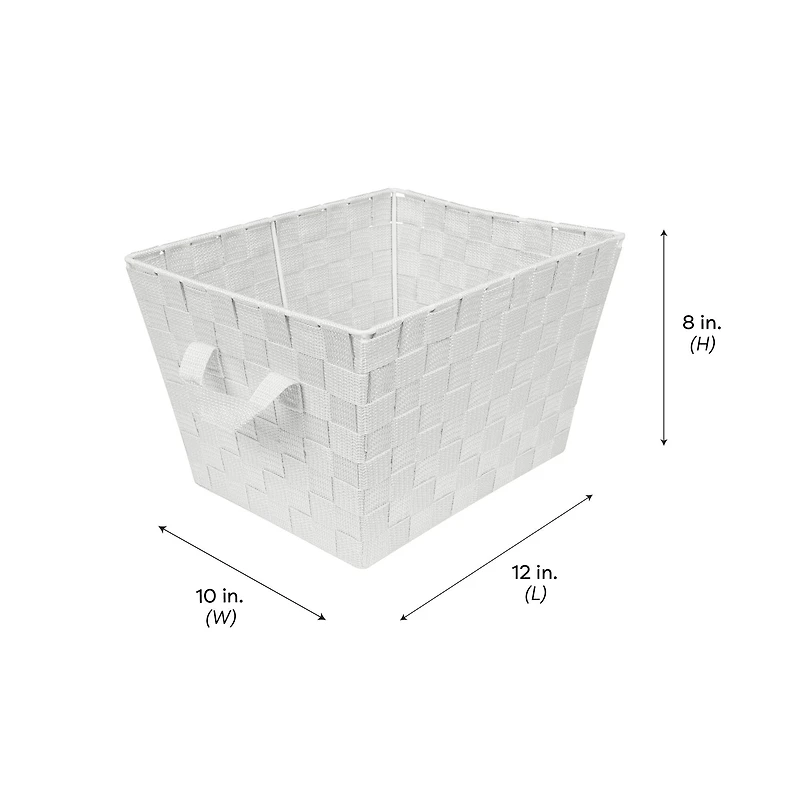 Simplify Small Woven Storage Bin