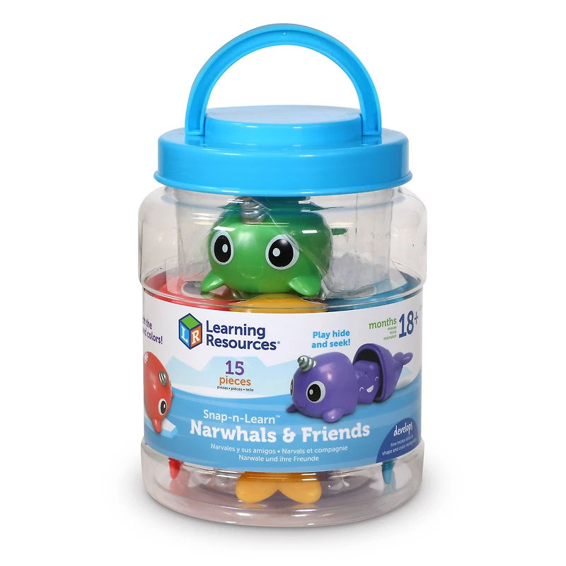 Learning Resources Snap-N-Learn™ Narwhals & Friends Activity Kit