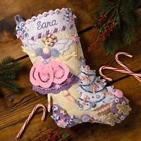 Bucilla® Sugar Plum Dreams Felt Stocking Kit