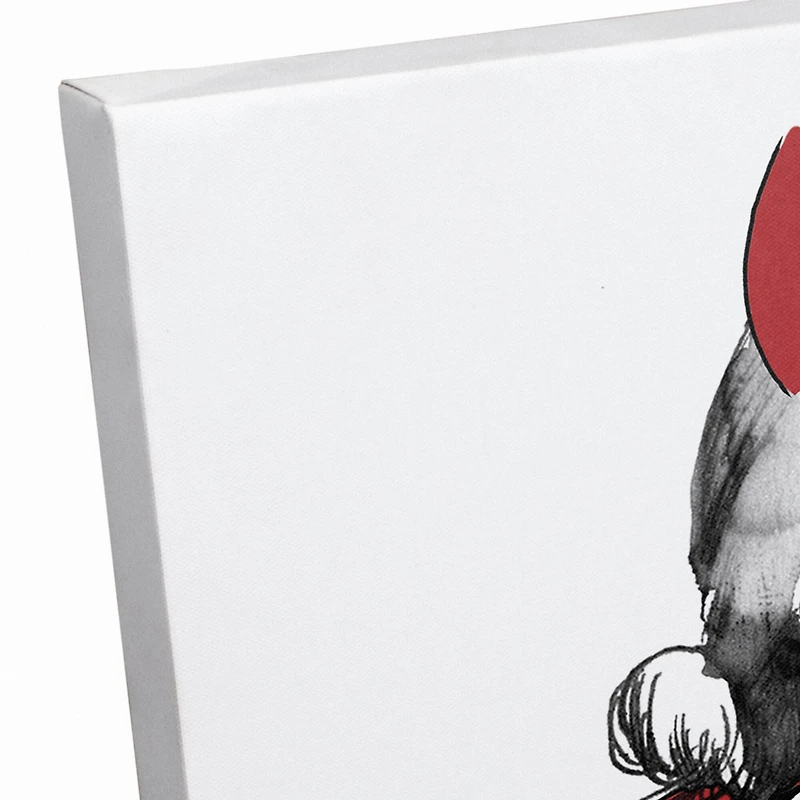 Evil As Heck Canvas Wall Art