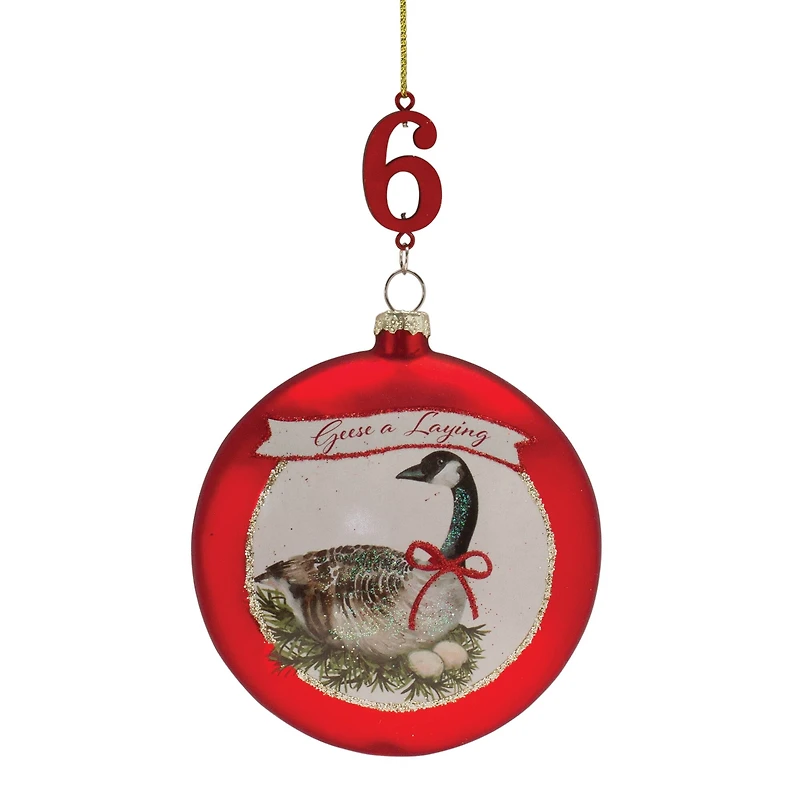 Twelve Days of Christmas Ornament Set