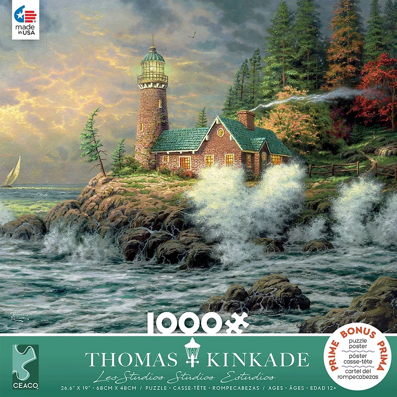 Assorted Thomas Kinkade 1,000-Piece Jigsaw Puzzle