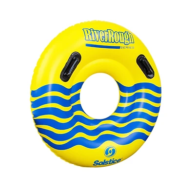 48" River Rough Inflatable Swimming Pool Ring Tube with Handles
