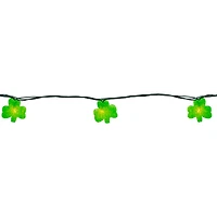 10ct. Irish Shamrock St Patrick's Day String Lights