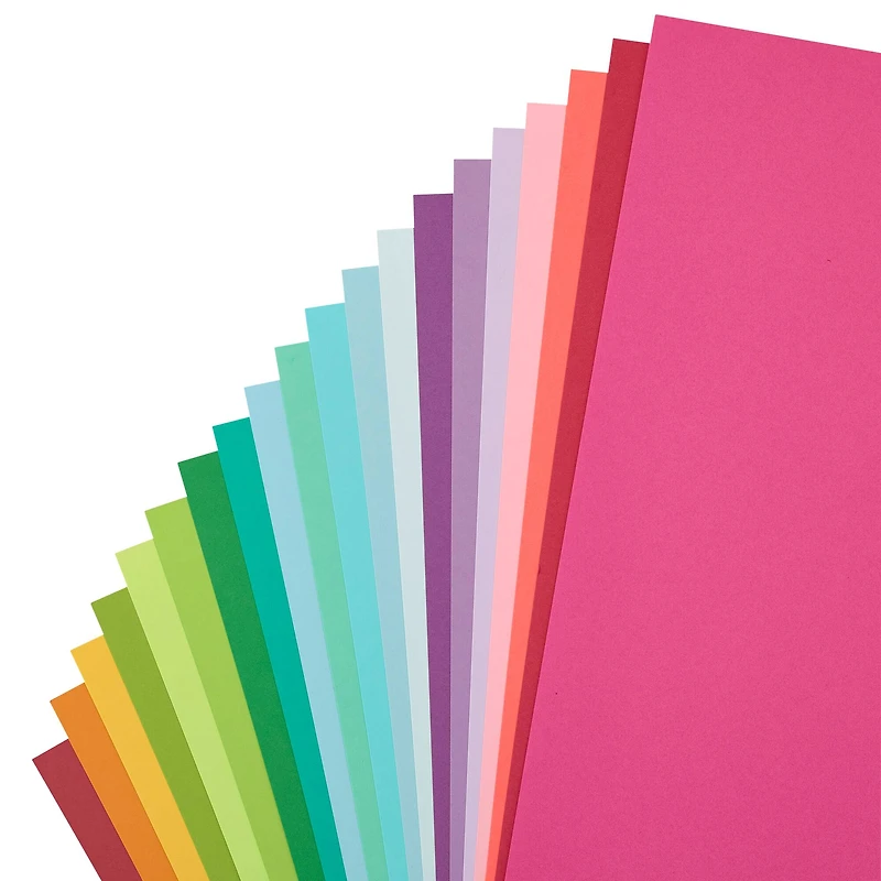 Bright Essentials 12" x 12" Cardstock Paper Pack by Recollections™, 100 Sheets