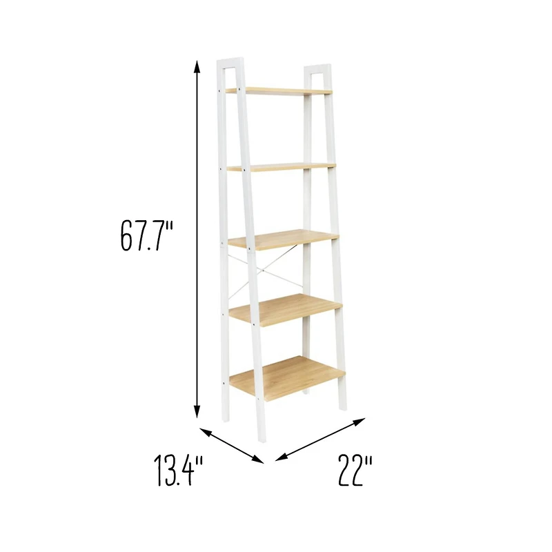 Honey Can Do 5-Tier A-Frame Ladder Shelf