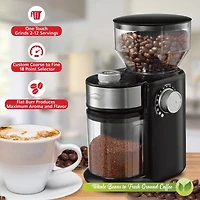 Brentwood 8oz. 150-Watt Automatic Burr Coffee Bean Grinder Mill