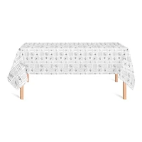 Silver Presents 58x102 Tablecloth