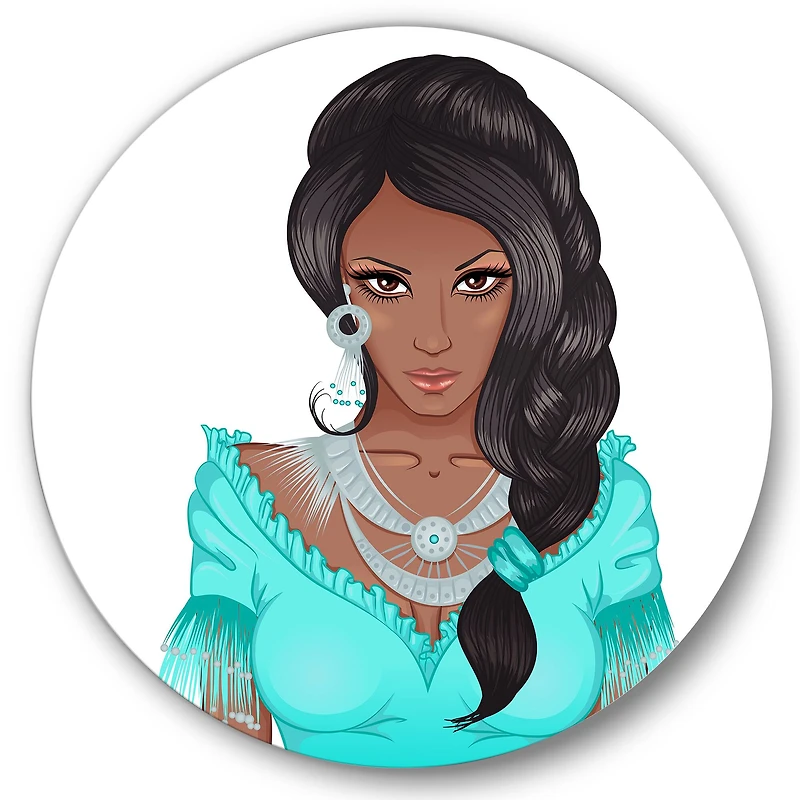 Designart - Portrait Of African American Woman XVI