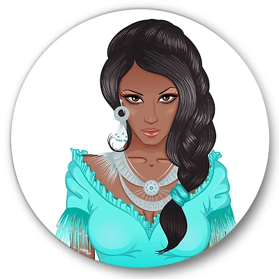 Designart - Portrait Of African American Woman XVI