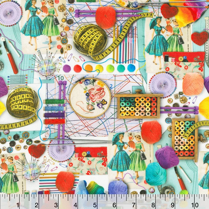 Robert Kaufman Craft Table Cotton Fabric