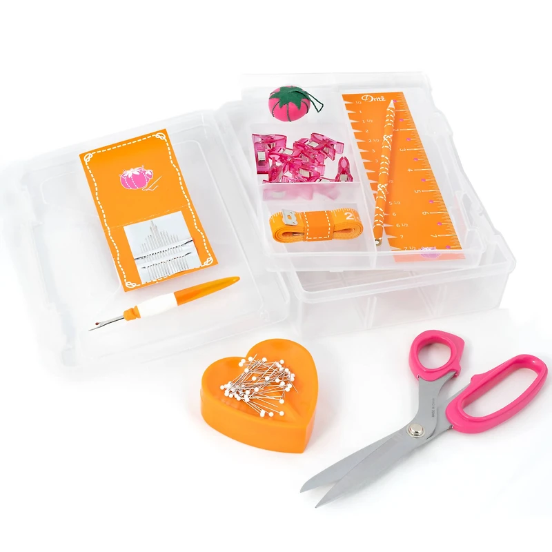 Dritz® Essential Sewing Box Kit & Tools