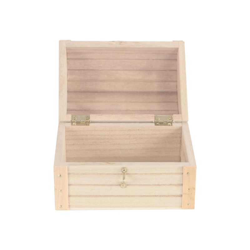 5" Wood Treasure Chest by Make Market®