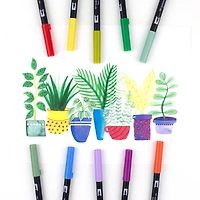 Tombow Botanical Illustration Dual Brush Art Pens