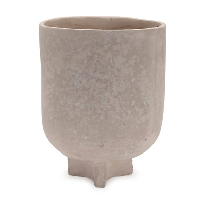 7" Recycled Paper Chalk Vase