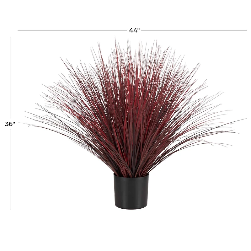 3ft. Potted Red Foliage Artificial Plant
