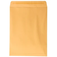 JAM Paper 10" x 13" Brown Kraft Manila Open End Catalog Premium Envelopes