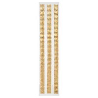 12 Packs: 3 ct. (36 total) Gold Rhinestone Borders by Recollections™