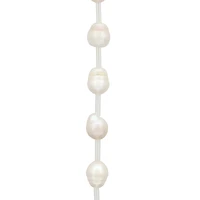 9mm White Freshwater Pearl Beads by Bead Landing™