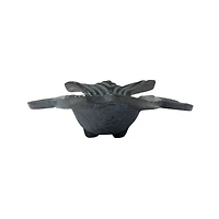 Hello Honey® 14" Antique Gray Aluminum Fish-Shaped Serving Dish