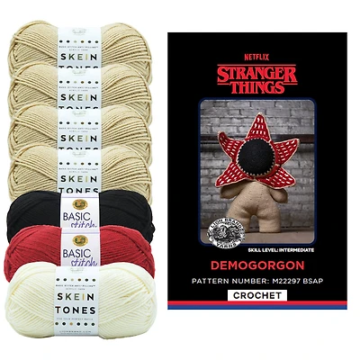 Lion Brand® Stranger Things Demogorgon Amigurumi Crochet Kit