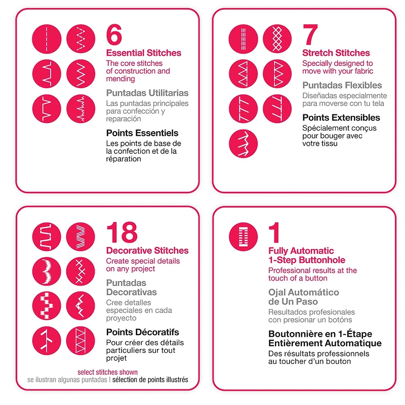 SINGER® HD4432 Black Heavy Duty Sewing Machine