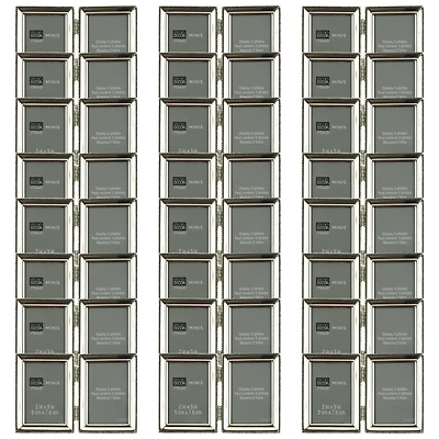 24 Pack: Metal Hinged 2-Opening Mini Frame by Studio Décor®
