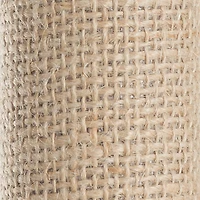 Natural Laminated Burlap Fabric Roll by Loops & Threads® 