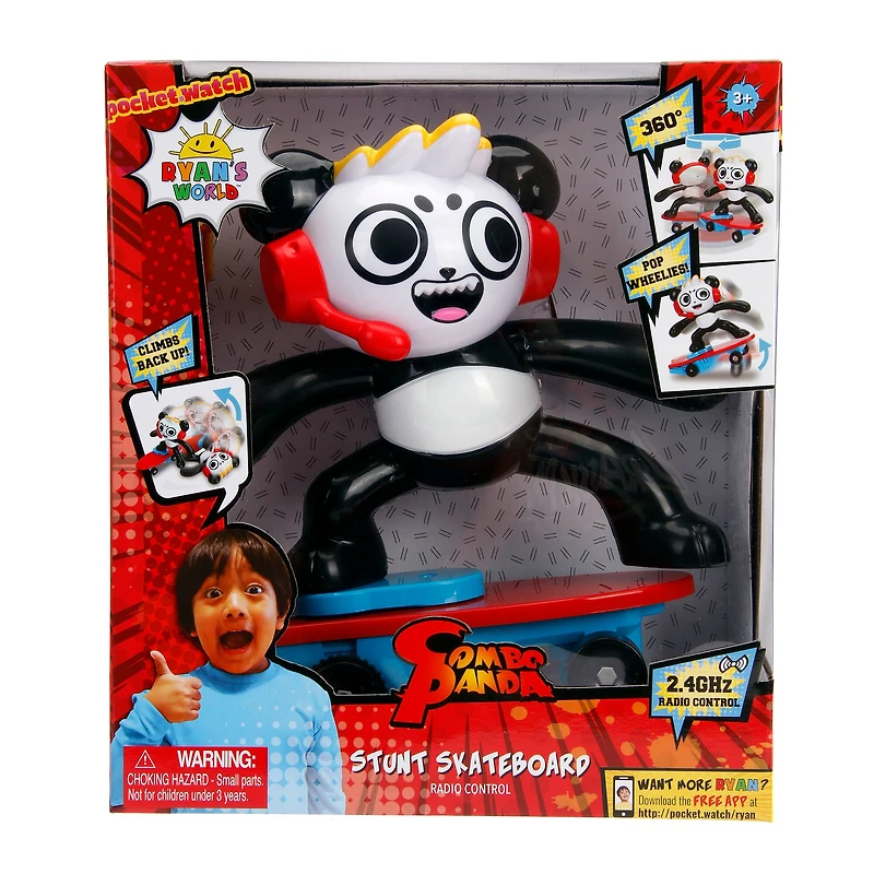 Jada Toys® Ryan's World Skateboard Stunt R/C