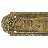 Assorted 12" Distressed Literary Genre Wall Sign, 1pc. by Ashland®