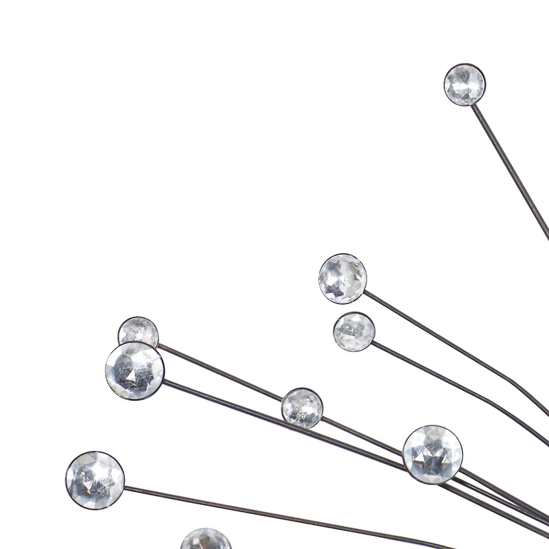 Clear Acrylic Starburst Glam Wall Decor Set