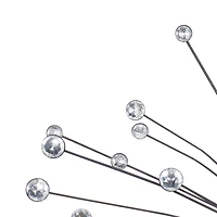 Clear Acrylic Starburst Glam Wall Decor Set