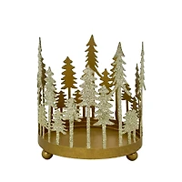 4.25" Gold Metal Trees Candle Holder by Ashland®