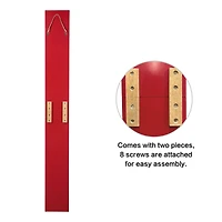 Glitzhome® 5ft. Wooden Happy Valentine's Day Porch Sign