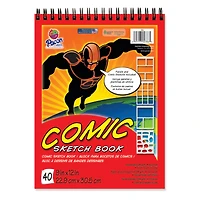 Pacon® Comic Sketch Pad, 9" x 12"