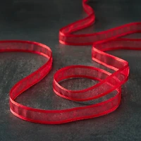 3/8'' x 5yd. Sheer Satin Ribbon by Celebrate It