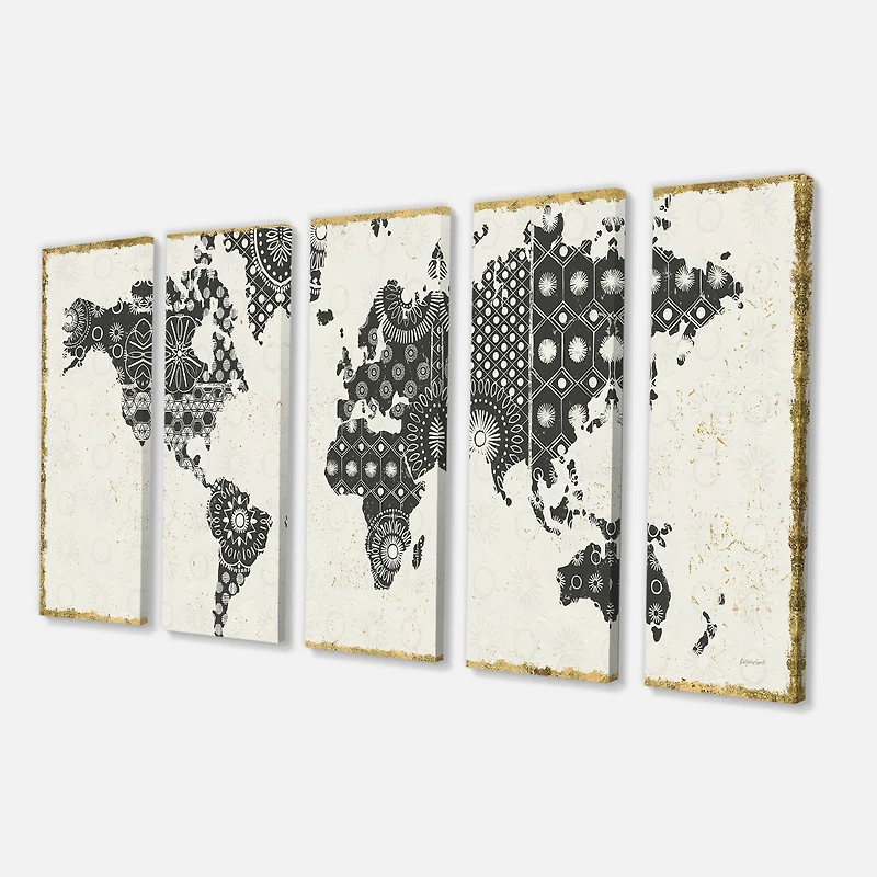 Designart - Madallions Map