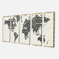 Designart - Madallions Map