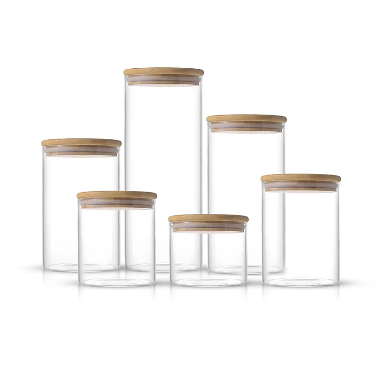 JoyJolt® Airtight Storage Jars with Clamp Lids Set
