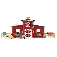 Schleich Farm World Red Barn Playset