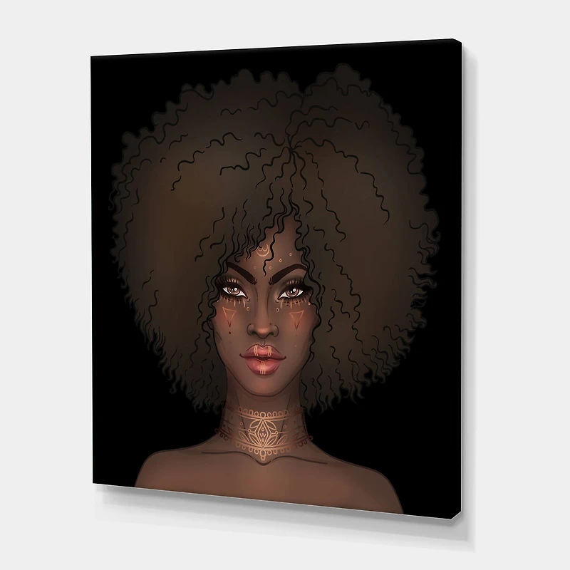 Designart - Portrait of African American Woman III