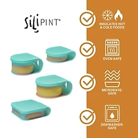 Silipint® 4-Piece Silicone Go Go Bowl Set