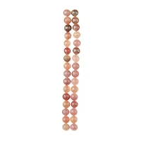 Electroplated Sunstone Round Beads, 8mm by Bead Landing™