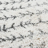 Hello Honey® Black & Cream Tufted Pillow with Tassels