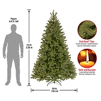 Ft. Unlit Feel Real® Downswept Douglas Fir Full Artificial Christmas Tree