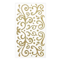 Gold Glitter Swirl Stickers by Recollections™