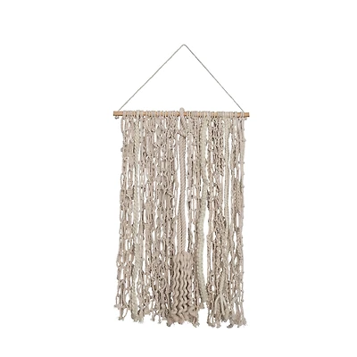 Hello Honey® Natural Cotton Macramé Wall Hanging